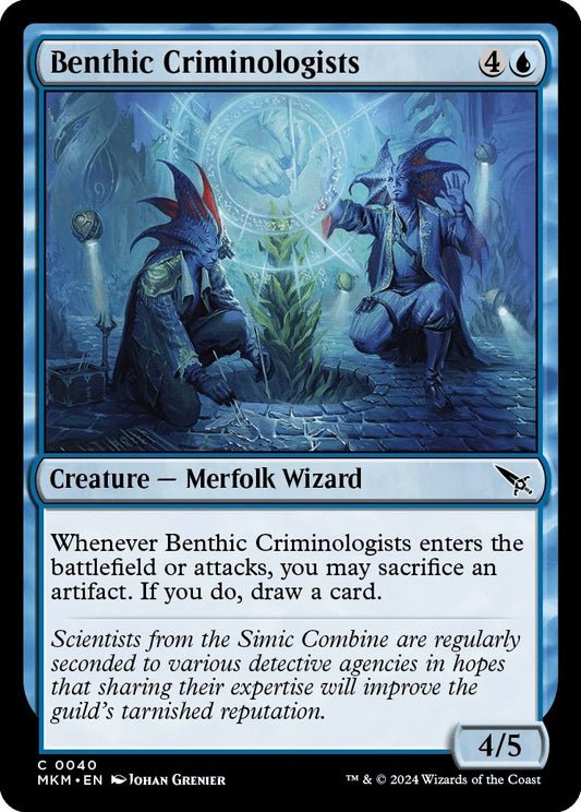 Image for Benthic Criminologists (40) (Murders at Karlov Manor) - Magic: The Gathering