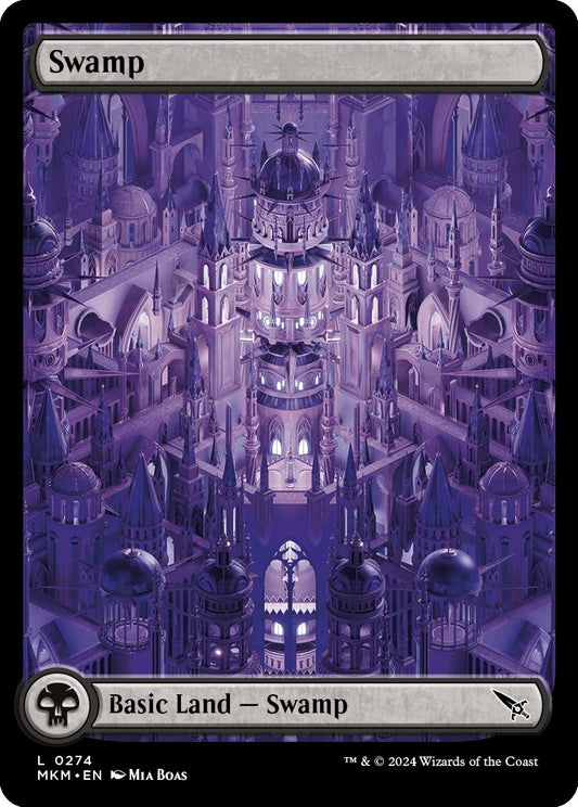 Image for Swamp (0274) (274) (Murders at Karlov Manor) - Magic: The Gathering