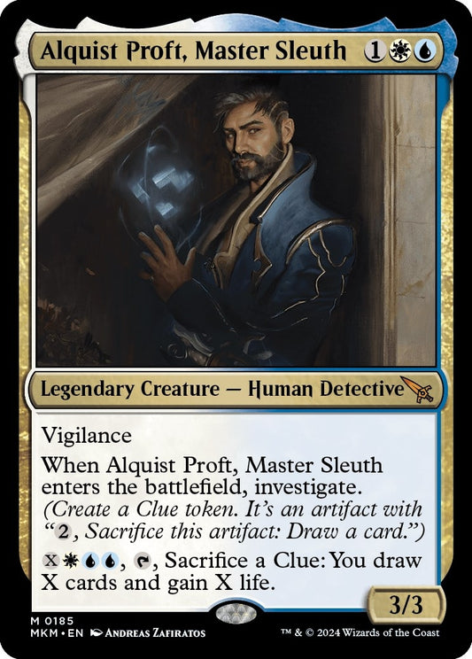 Image for Alquist Proft, Master Sleuth (185) (Murders at Karlov Manor) - Magic: The Gathering