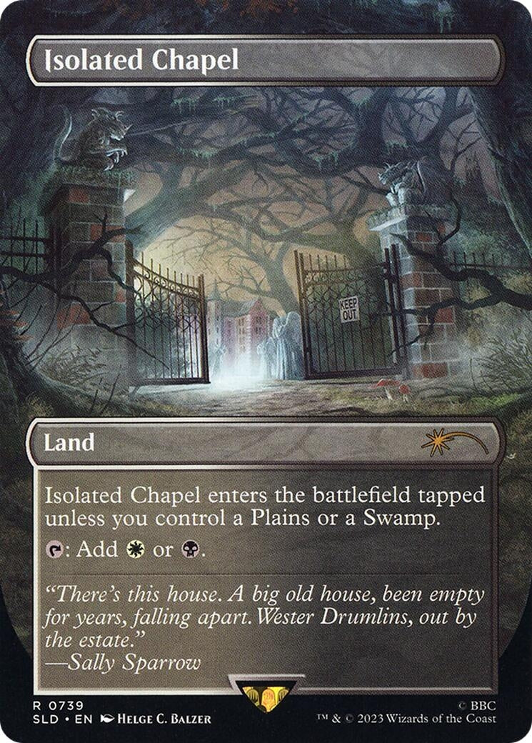 Image for Isolated Chapel (739) (Secret Lair Drop Series) - Magic: The Gathering