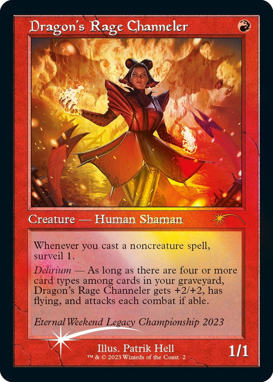 Image for Dragon's Rage Channeler (Retro Frame) (Eternal Weekend 2023 Promo) (2) (Unique and Miscellaneous Promos) - Magic: The Gathering