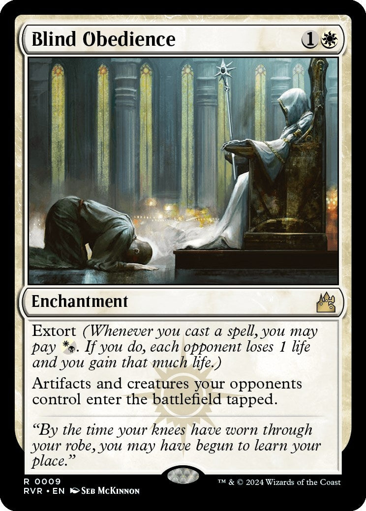 Image for Blind Obedience (9) (Ravnica Remastered) - Magic: The Gathering