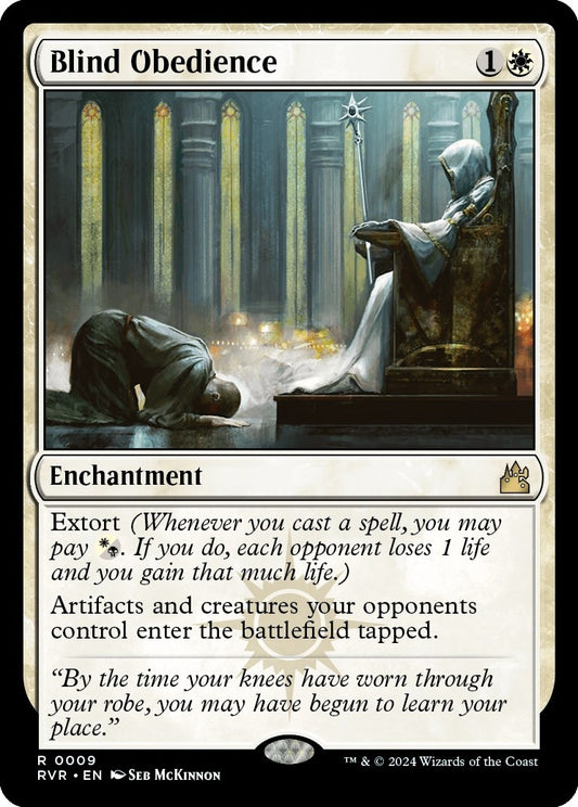 Image for Blind Obedience (9) (Ravnica Remastered) - Magic: The Gathering