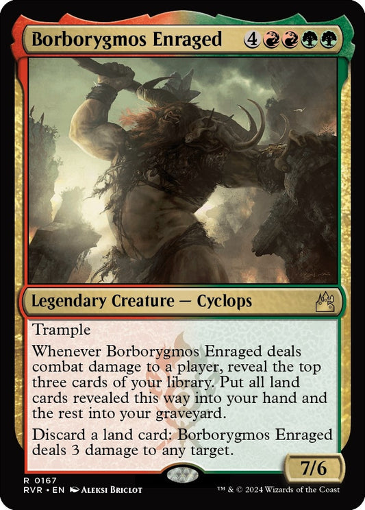 Image for Borborygmos Enraged (167) (Ravnica Remastered) - Magic: The Gathering