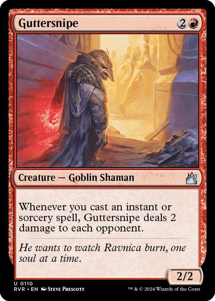 Image for Guttersnipe (110) (Ravnica Remastered) - Magic: The Gathering
