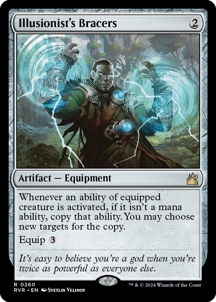 Image for Illusionist's Bracers (260) (Ravnica Remastered) - Magic: The Gathering