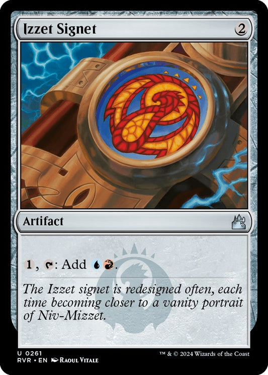 Image for Izzet Signet (261) (Ravnica Remastered) - Magic: The Gathering
