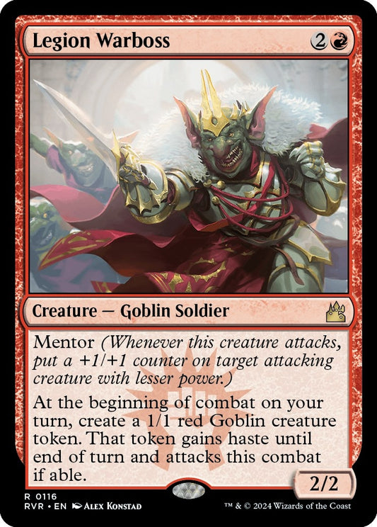 Image for Legion Warboss (116) (Ravnica Remastered) - Magic: The Gathering