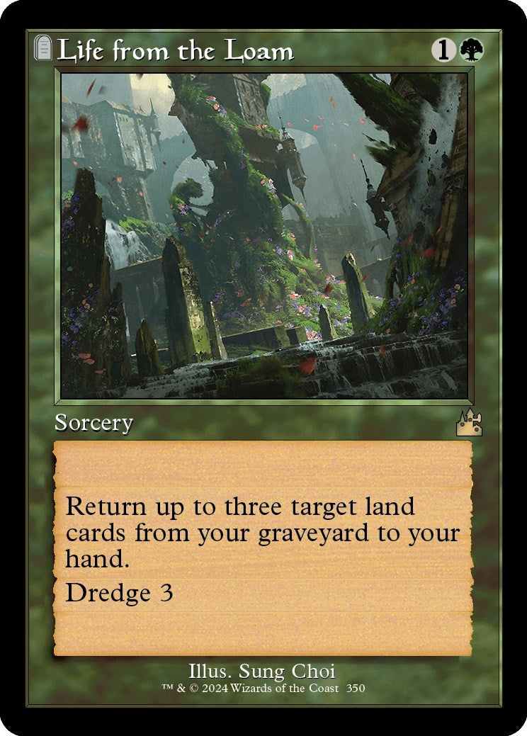 Image for Life from the Loam (Retro Frame) (350) (Ravnica Remastered) - Magic: The Gathering