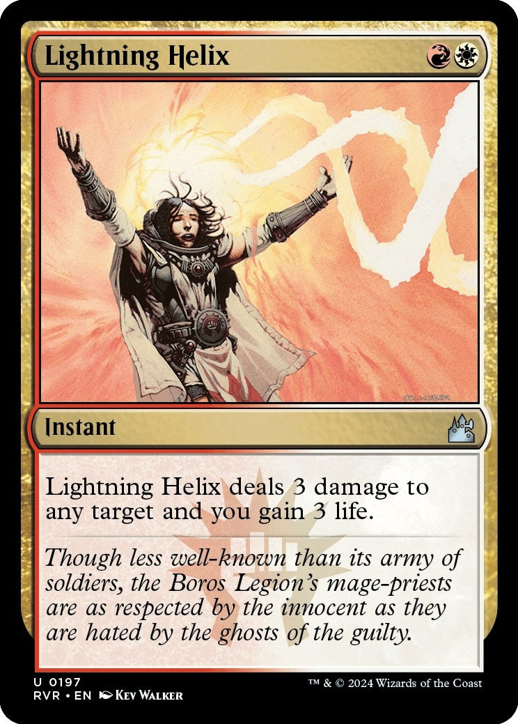 Image for Lightning Helix (197) (Ravnica Remastered) - Magic: The Gathering