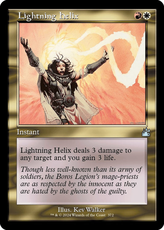 Image for Lightning Helix (Retro Frame) (372) (Ravnica Remastered) - Magic: The Gathering
