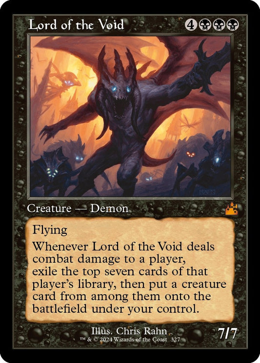 Image for Lord of the Void (Retro Frame) (327) (Ravnica Remastered) - Magic: The Gathering