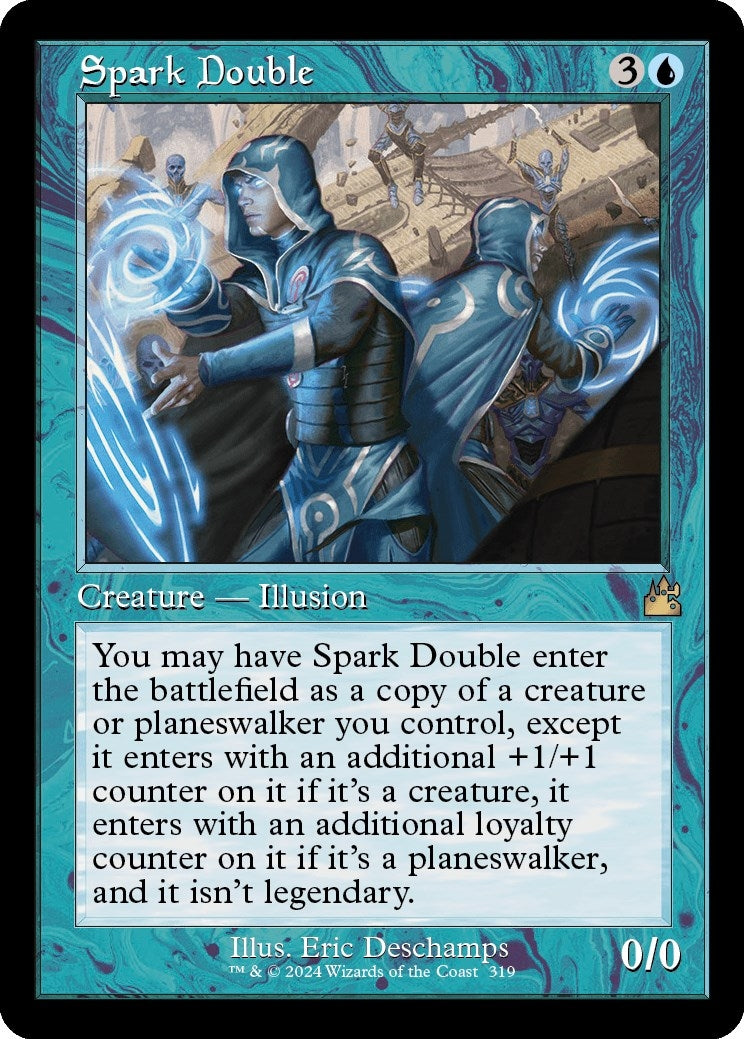 Image for Spark Double (Retro Frame) (319) (Ravnica Remastered) - Magic: The Gathering