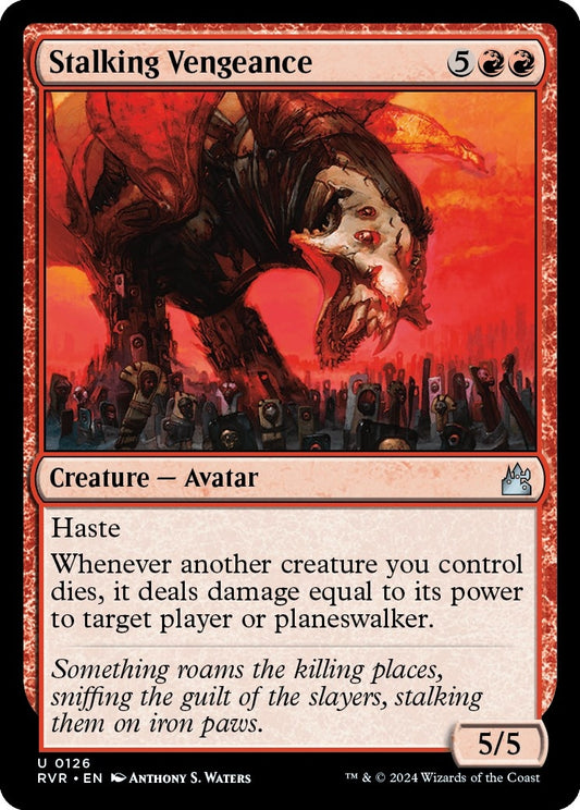 Image for Stalking Vengeance (126) (Ravnica Remastered) - Magic: The Gathering