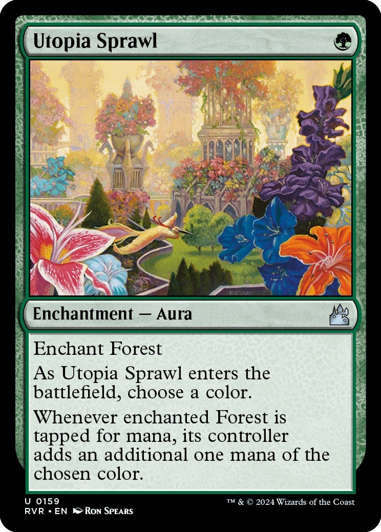 Image for Utopia Sprawl (159) (Ravnica Remastered) - Magic: The Gathering