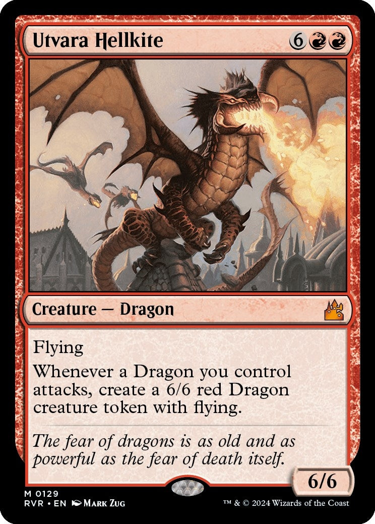 Image for Utvara Hellkite (129) (Ravnica Remastered) - Magic: The Gathering