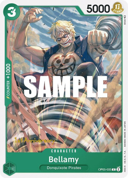Image for Bellamy (OP05-035) (Awakening of the New Era: 1st Anniversary Tournament Cards) - One Piece Card Game