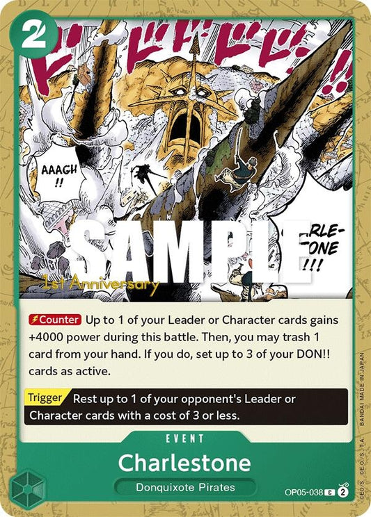 Image for Charlestone (OP05-038) (Awakening of the New Era: 1st Anniversary Tournament Cards) - One Piece Card Game