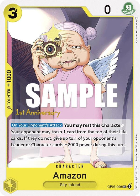 Image for Amazon (OP05-099) (Awakening of the New Era: 1st Anniversary Tournament Cards) - One Piece Card Game