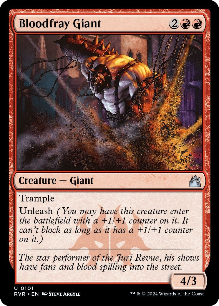 Image for Bloodfray Giant (101) (Ravnica Remastered) - Magic: The Gathering