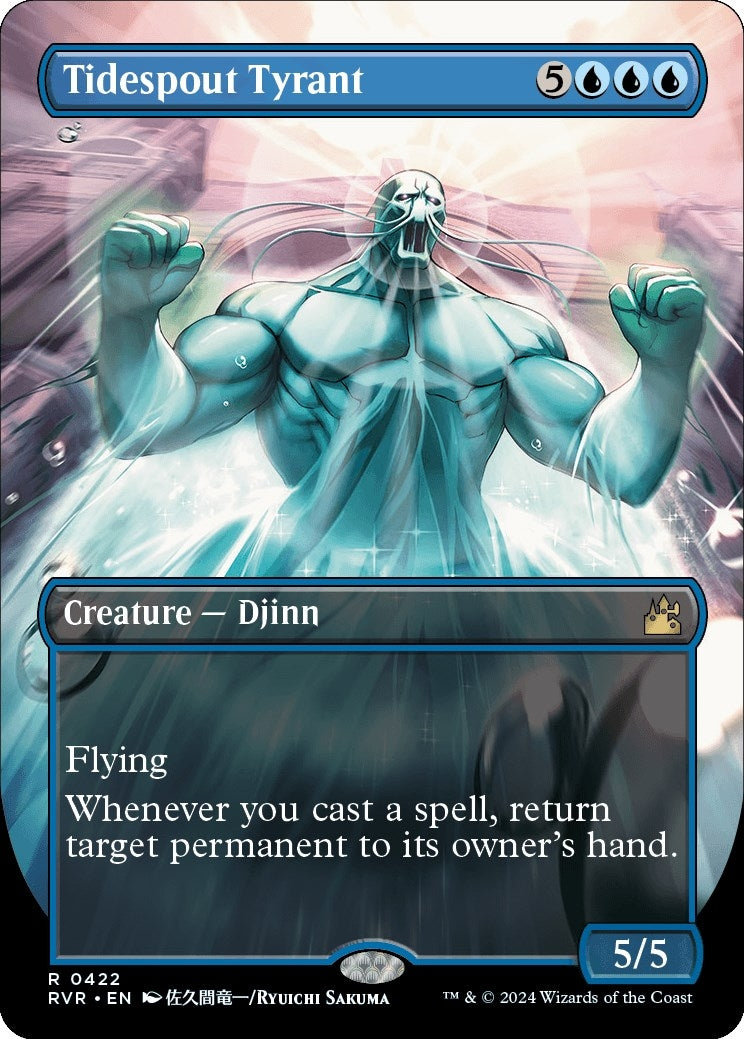 Image for Tidespout Tyrant (Anime Borderless) (422) (Ravnica Remastered) - Magic: The Gathering