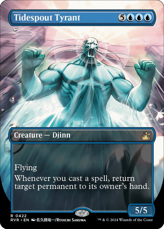 Image for Tidespout Tyrant (Anime Borderless) (422) (Ravnica Remastered) - Magic: The Gathering