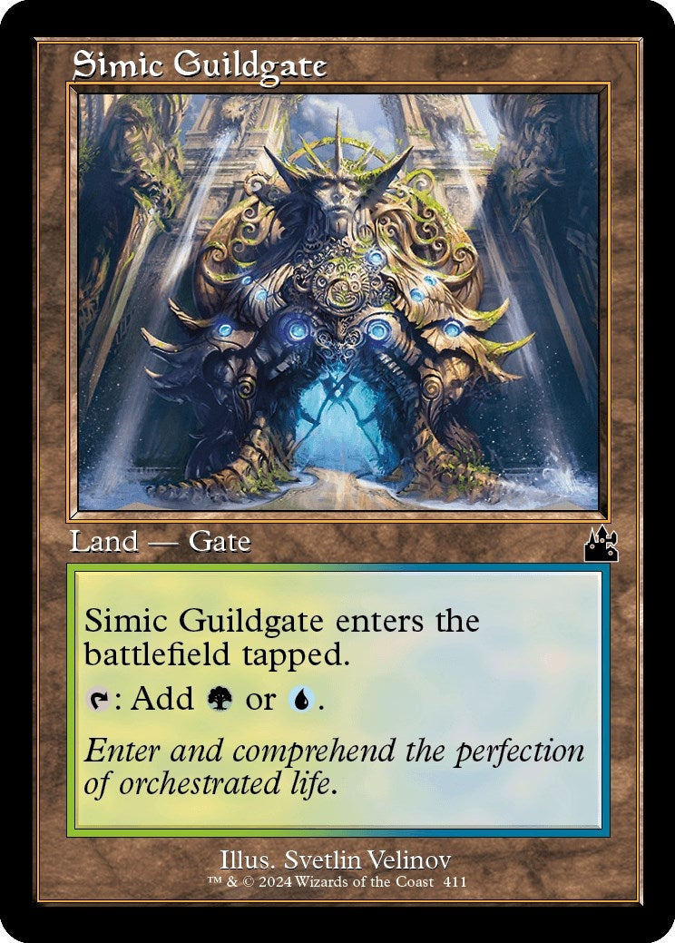 Image for Simic Guildgate (Retro Frame) (411) (Ravnica Remastered) - Magic: The Gathering