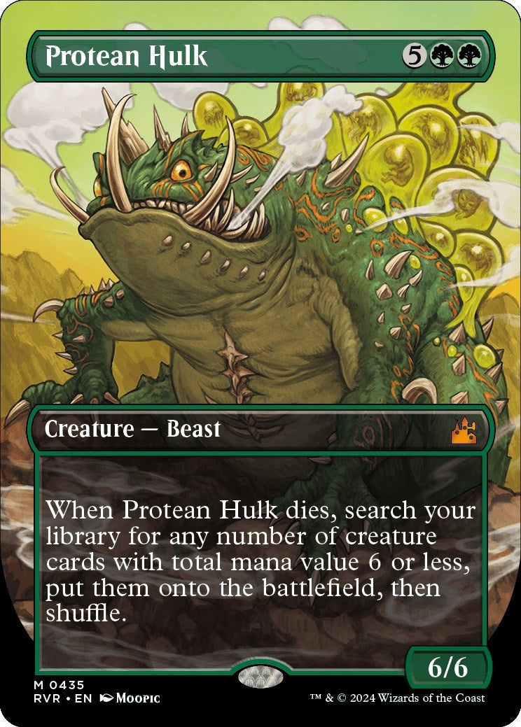 Image for Protean Hulk (Anime Borderless) (435) (Ravnica Remastered) - Magic: The Gathering