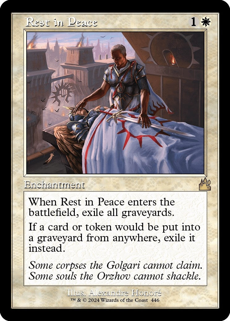 Image for Rest in Peace (Retro Frame) (446) (Ravnica Remastered) - Magic: The Gathering