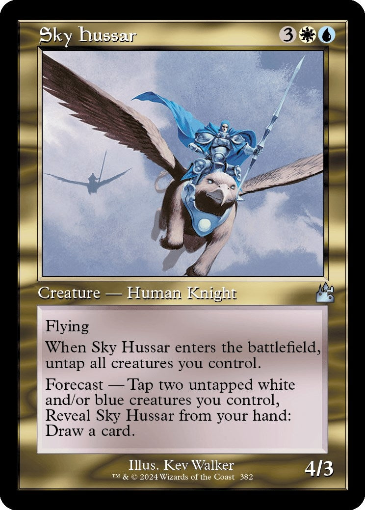 Image for Sky Hussar (Retro Frame) (382) (Ravnica Remastered) - Magic: The Gathering
