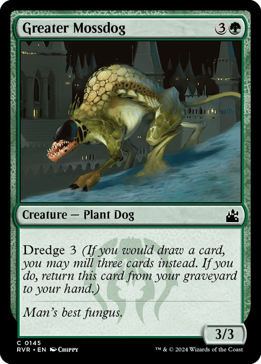 Image for Greater Mossdog (145) (Ravnica Remastered) - Magic: The Gathering
