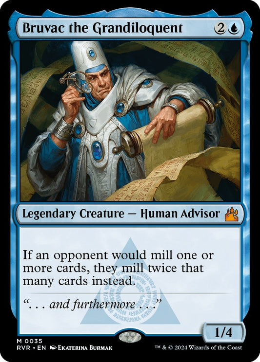 Image for Bruvac the Grandiloquent (35) (Ravnica Remastered) - Magic: The Gathering