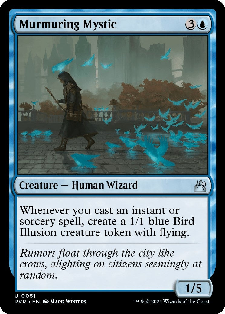 Image for Murmuring Mystic (51) (Ravnica Remastered) - Magic: The Gathering