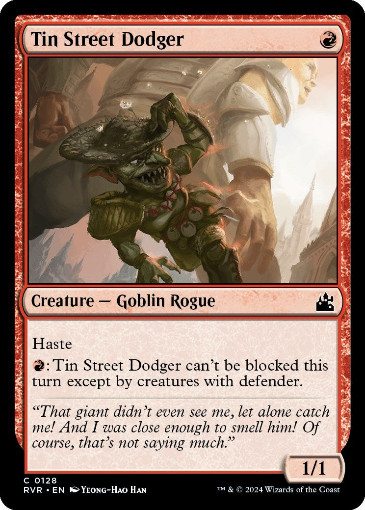 Image for Tin Street Dodger (128) (Ravnica Remastered) - Magic: The Gathering