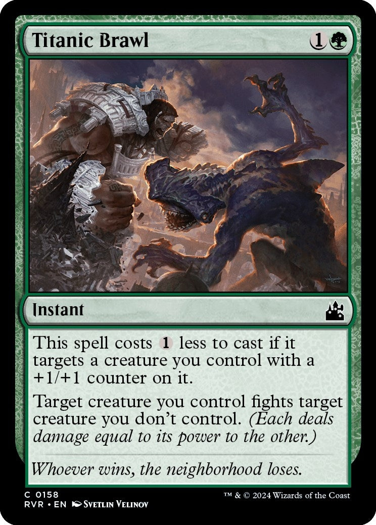 Image for Titanic Brawl (158) (Ravnica Remastered) - Magic: The Gathering