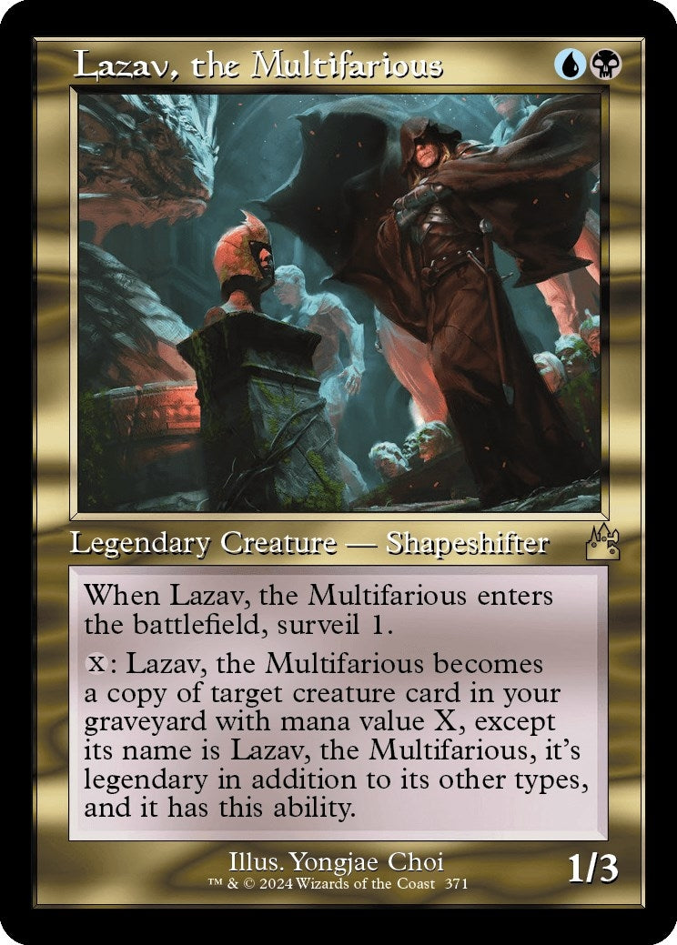 Image for Lazav, the Multifarious (Retro Frame) (371) (Ravnica Remastered) - Magic: The Gathering
