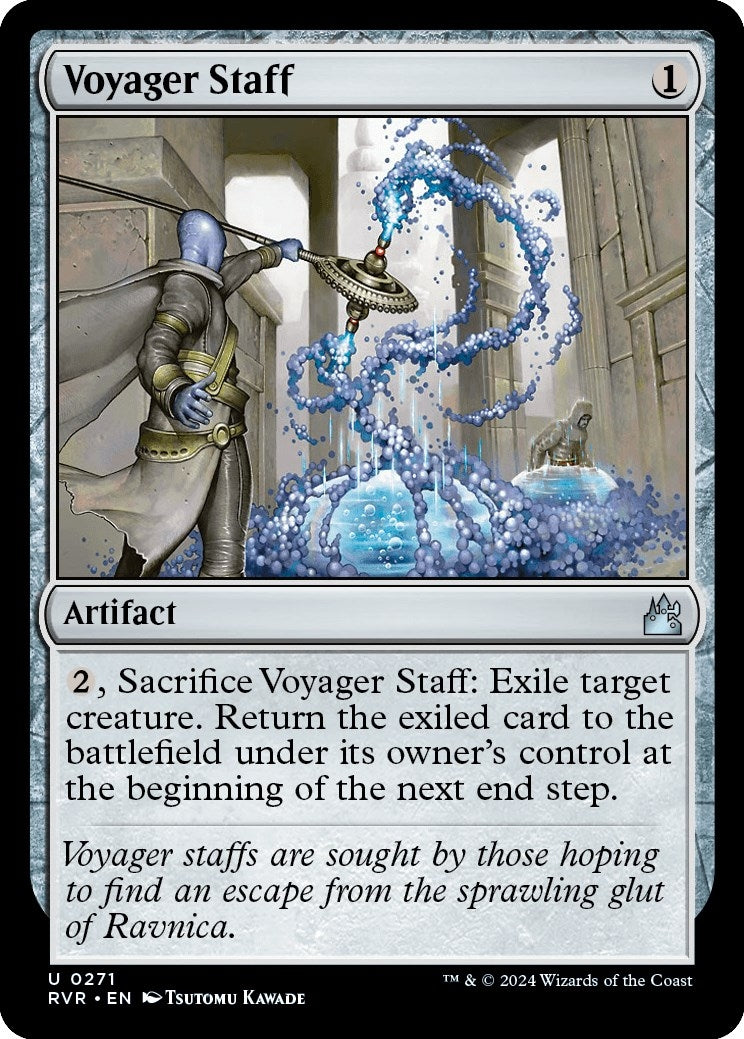 Image for Voyager Staff (271) (Ravnica Remastered) - Magic: The Gathering
