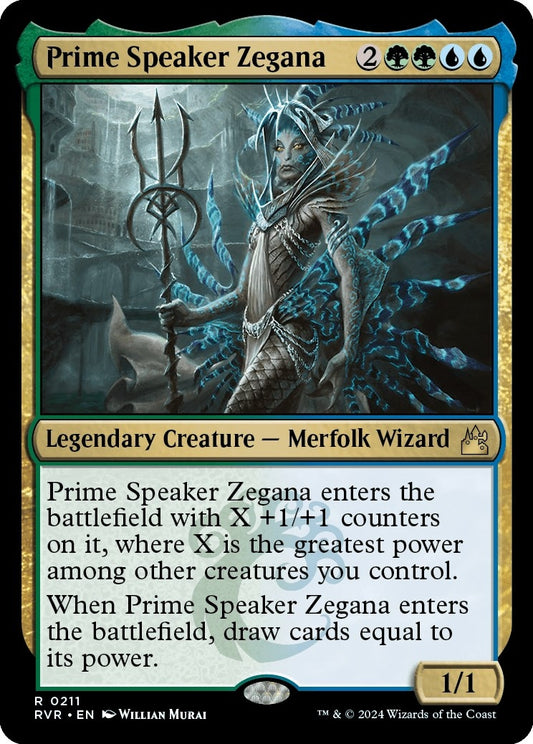 Image for Prime Speaker Zegana (211) (Ravnica Remastered) - Magic: The Gathering