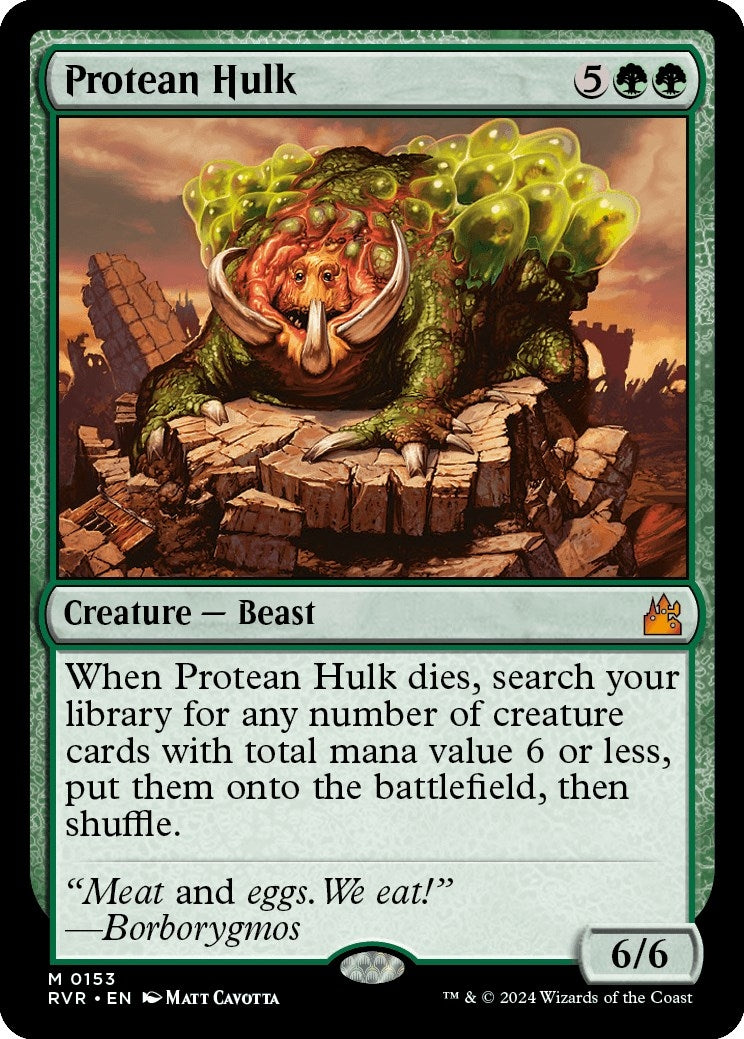 Image for Protean Hulk (153) (Ravnica Remastered) - Magic: The Gathering