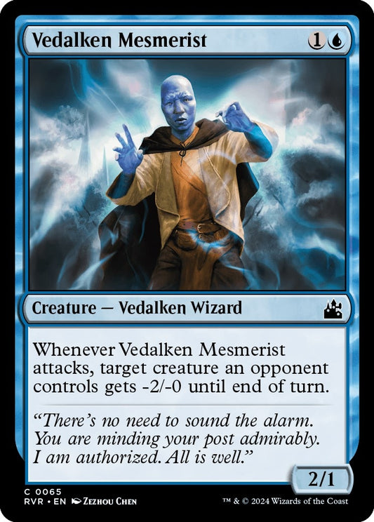 Image for Vedalken Mesmerist (65) (Ravnica Remastered) - Magic: The Gathering