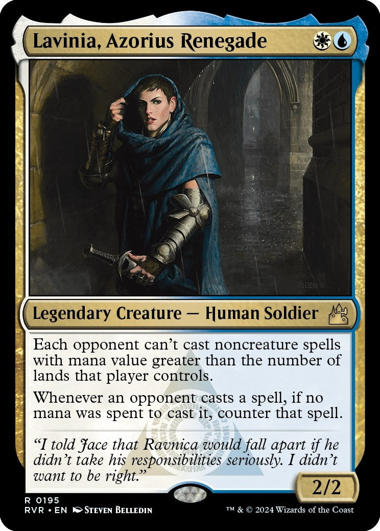 Image for Lavinia, Azorius Renegade (195) (Ravnica Remastered) - Magic: The Gathering