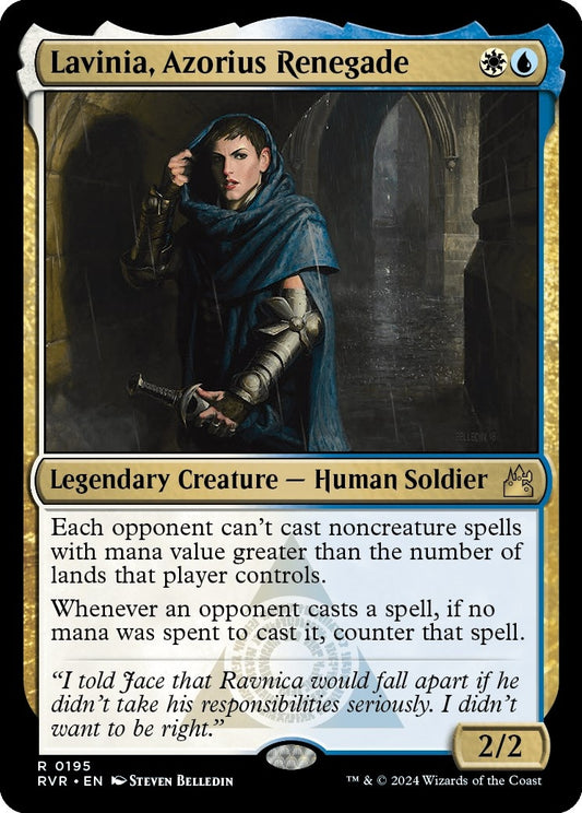 Image for Lavinia, Azorius Renegade (195) (Ravnica Remastered) - Magic: The Gathering