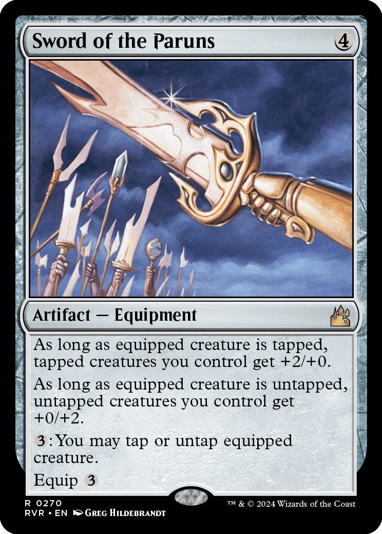 Image for Sword of the Paruns (270) (Ravnica Remastered) - Magic: The Gathering
