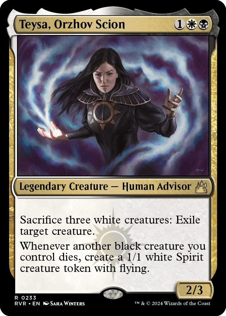 Image for Teysa, Orzhov Scion (233) (Ravnica Remastered) - Magic: The Gathering