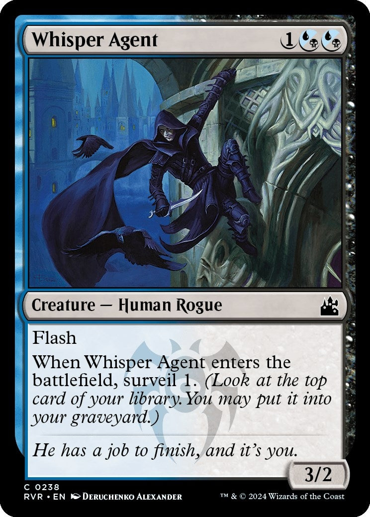 Image for Whisper Agent (238) (Ravnica Remastered) - Magic: The Gathering