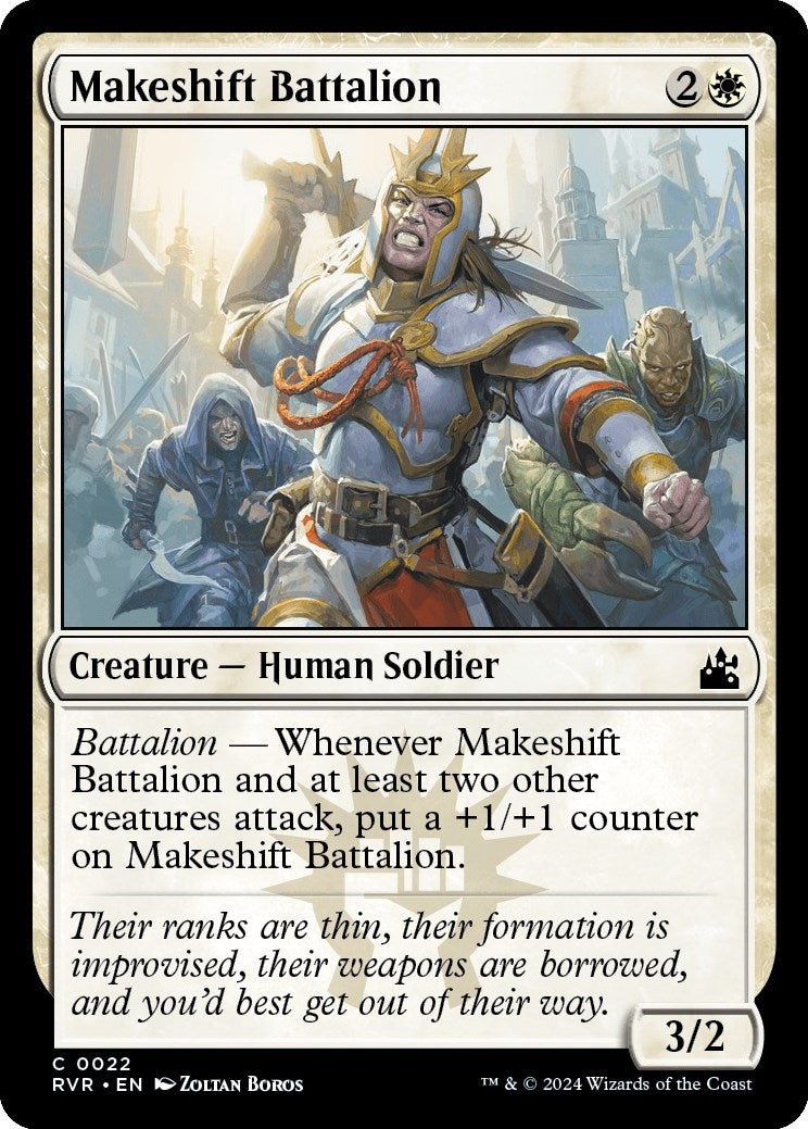 Image for Makeshift Battalion (22) (Ravnica Remastered) - Magic: The Gathering