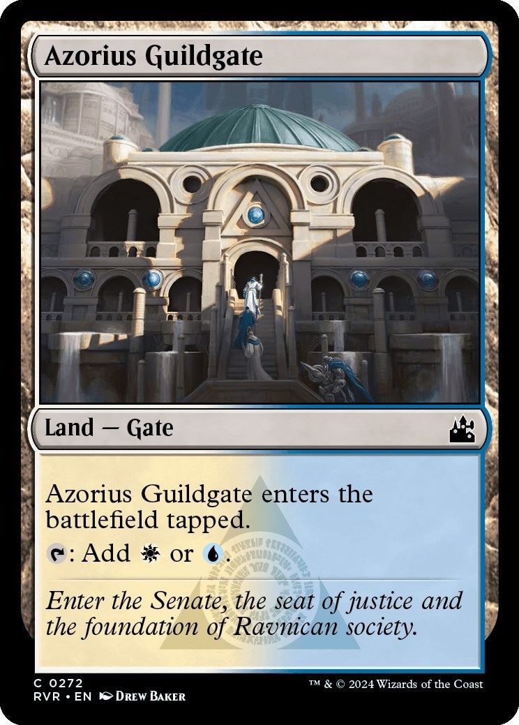 Image for Azorius Guildgate (272) (Ravnica Remastered) - Magic: The Gathering