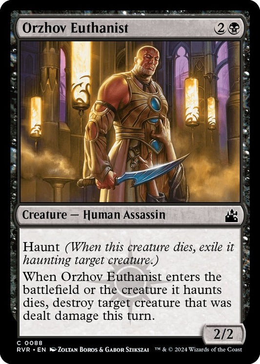 Image for Orzhov Euthanist (88) (Ravnica Remastered) - Magic: The Gathering