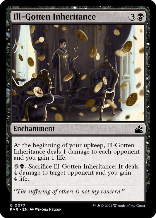 Image for Ill-Gotten Inheritance (77) (Ravnica Remastered) - Magic: The Gathering