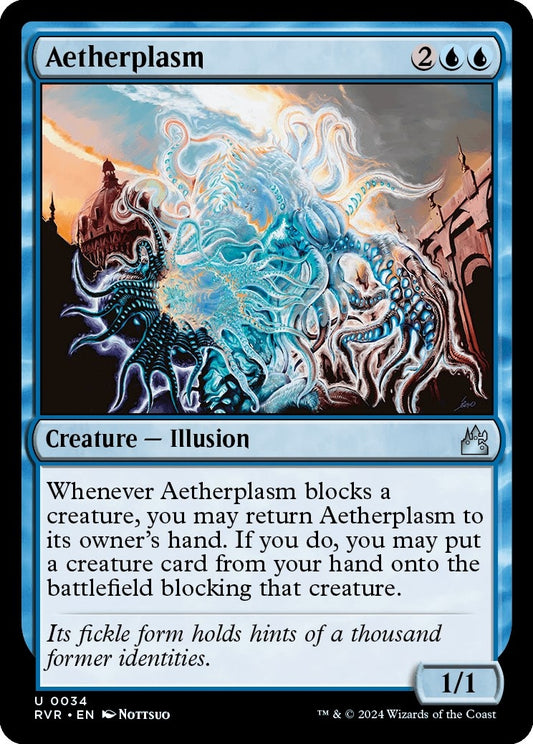 Image for Aetherplasm (34) (Ravnica Remastered) - Magic: The Gathering